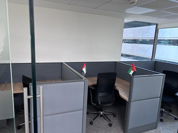 Wood Office floor fit out and furniture supply 11